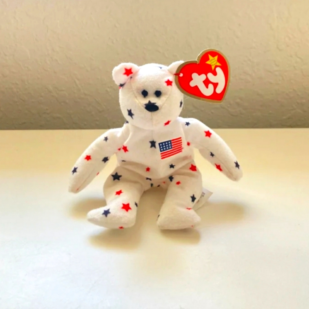 1993 McDonald's Teenie Beanie Baby Ty "Glory The Bear"